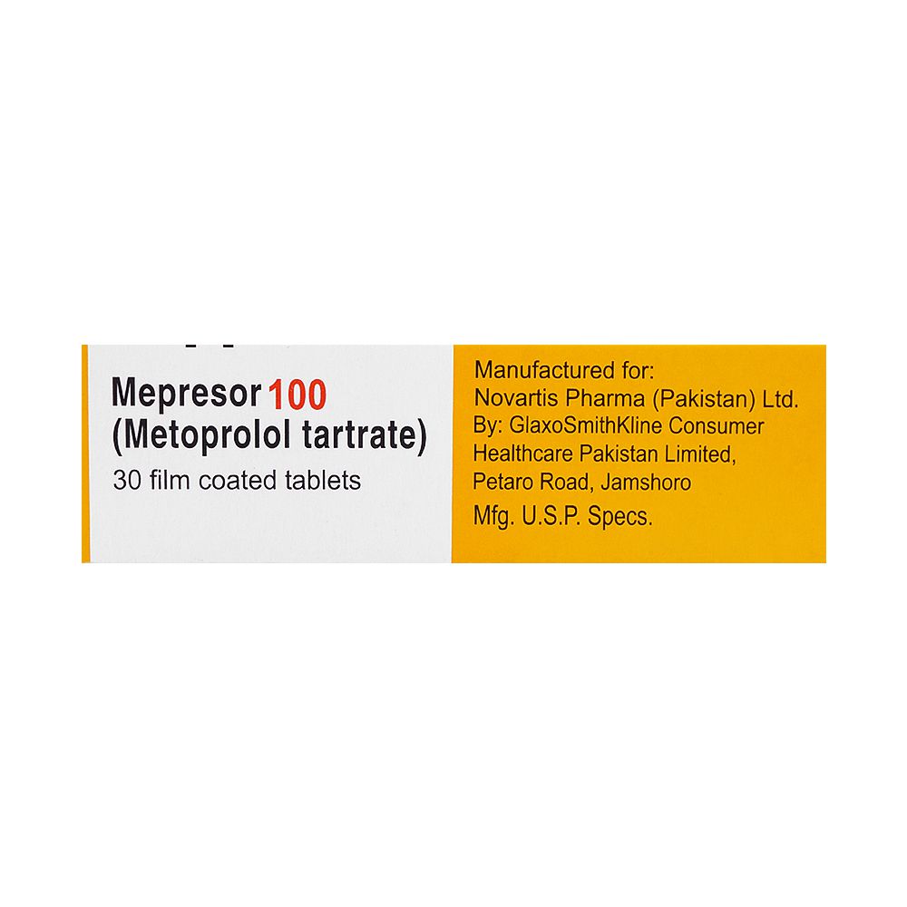 Novartis Pharmaceuticals Mepressor Tablet, 100mg, 30-Pack product image 3 - Mamasjan