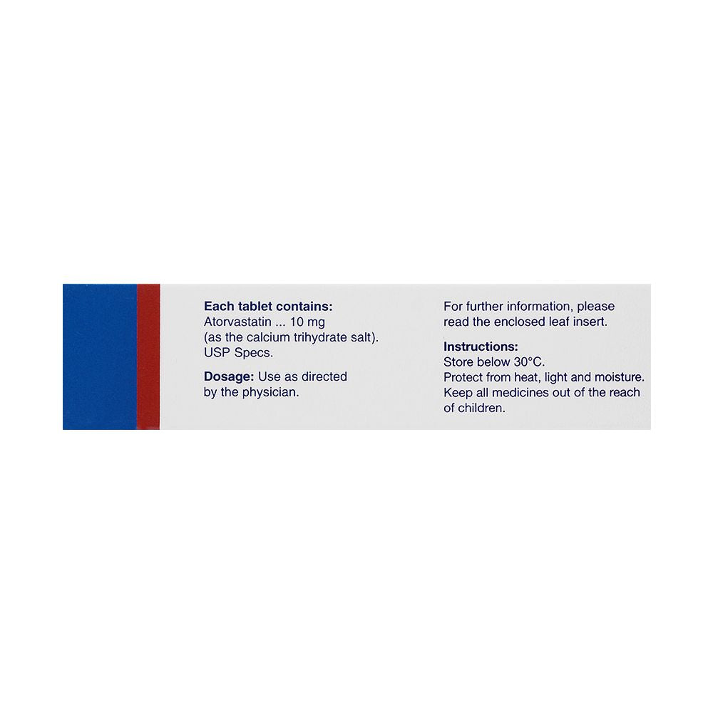 Pfizer Lipitor Tablet, 10mg, 10-Pack product image 3 - Mamasjan