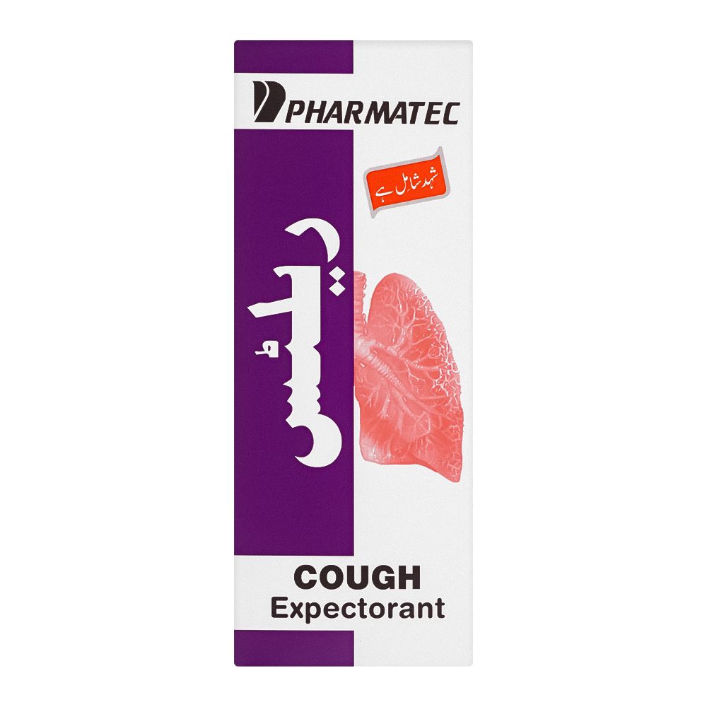 Pharmatec Reltus Cough Expectorant, 120ml product image 2 - Mamasjan