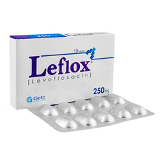 Getz Pharma Leflox Tablet, 250mg, 10-Pack product image 2 - Mamasjan