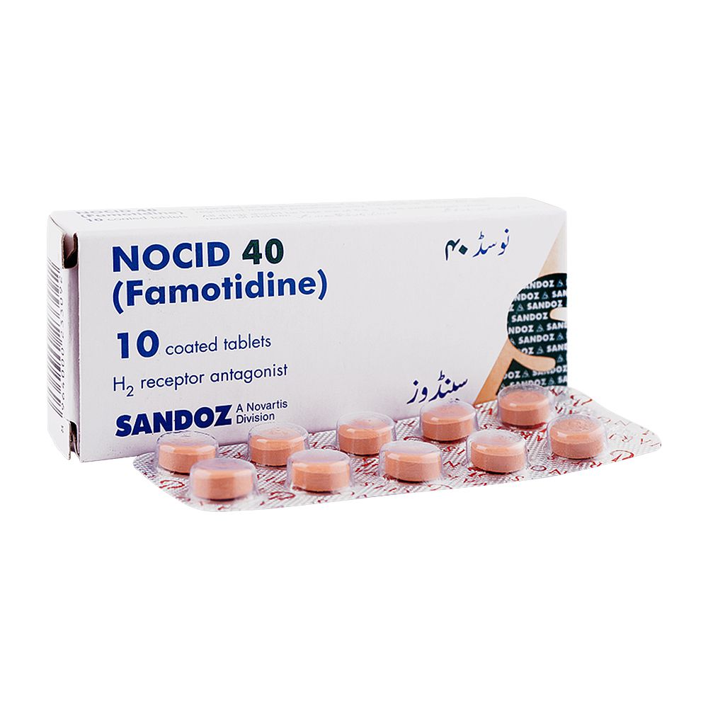 Novartis Pharmaceuticals Nocid Tablet, 40mg, 10-Pack product image - Mamasjan