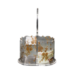 CUTLERY STAND ACRYLIC AC36215 PC Default Title - MamasJan Crockery