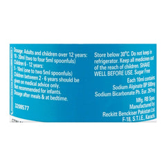 Reckitt Gaviscon Liquid, 120ml product image 4 - Mamasjan