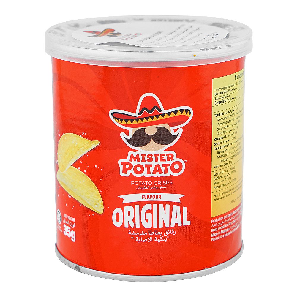 MISTER POTATO CHIPS ORIGINAL 35 GM Default Title - MamasJan GroceryFoods