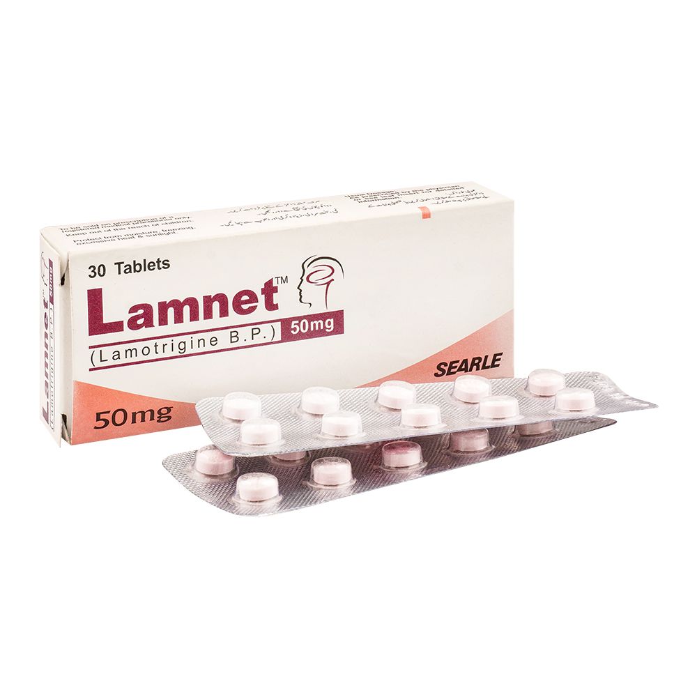 Searle Lamnet Tablet, 50mg, 30-Pack product image - Mamasjan