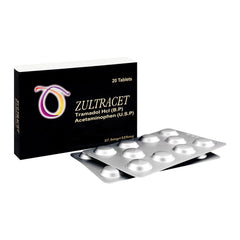 Wilshire Laboratories Zultracet Tablet, 37.5mg/325mg, 20-Pack product image - Mamasjan