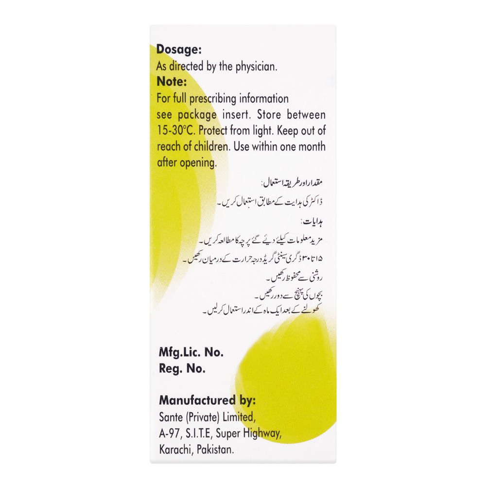 Sante Pharma Hylosan Soothing & Lubricating Ophthalmic Solution, 5ml product image 2 - Mamasjan