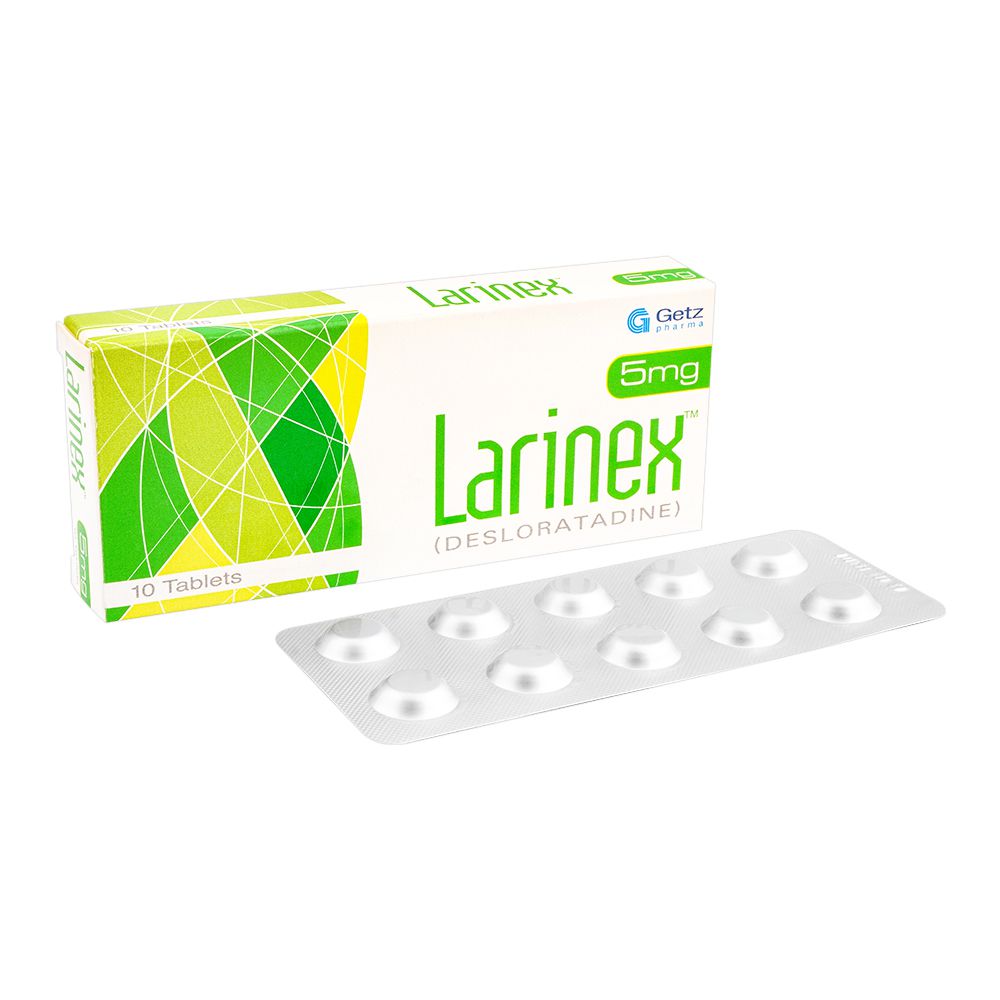 Getz Pharma Larinex Tablet, 5mg, 10-Pack product image 2 - Mamasjan