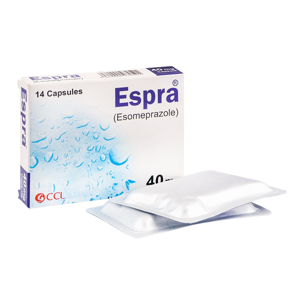 CCL Pharmaceuticals Espra Capsule, 40mg, 14-Pack product image - Mamasjan