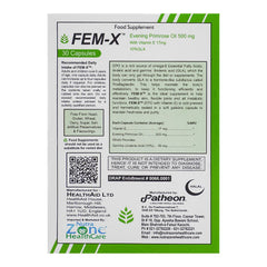 Nutra Zone Healthcare Fem-X Capsule, 30-Pack product image 2 - Mamasjan