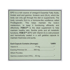 Nutra Zone Healthcare Fem-X Capsule, 30-Pack product image 3 - Mamasjan