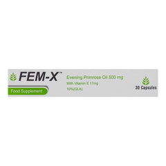 Nutra Zone Healthcare Fem-X Capsule, 30-Pack product image 4 - Mamasjan