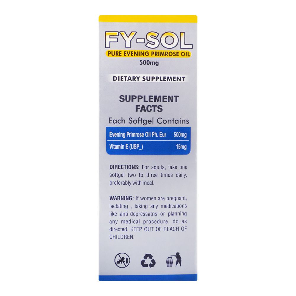 SanCura Pharma FY-Sol Dietary Supplement Capsule, 500mg, 30-Pack product image 3 - Mamasjan