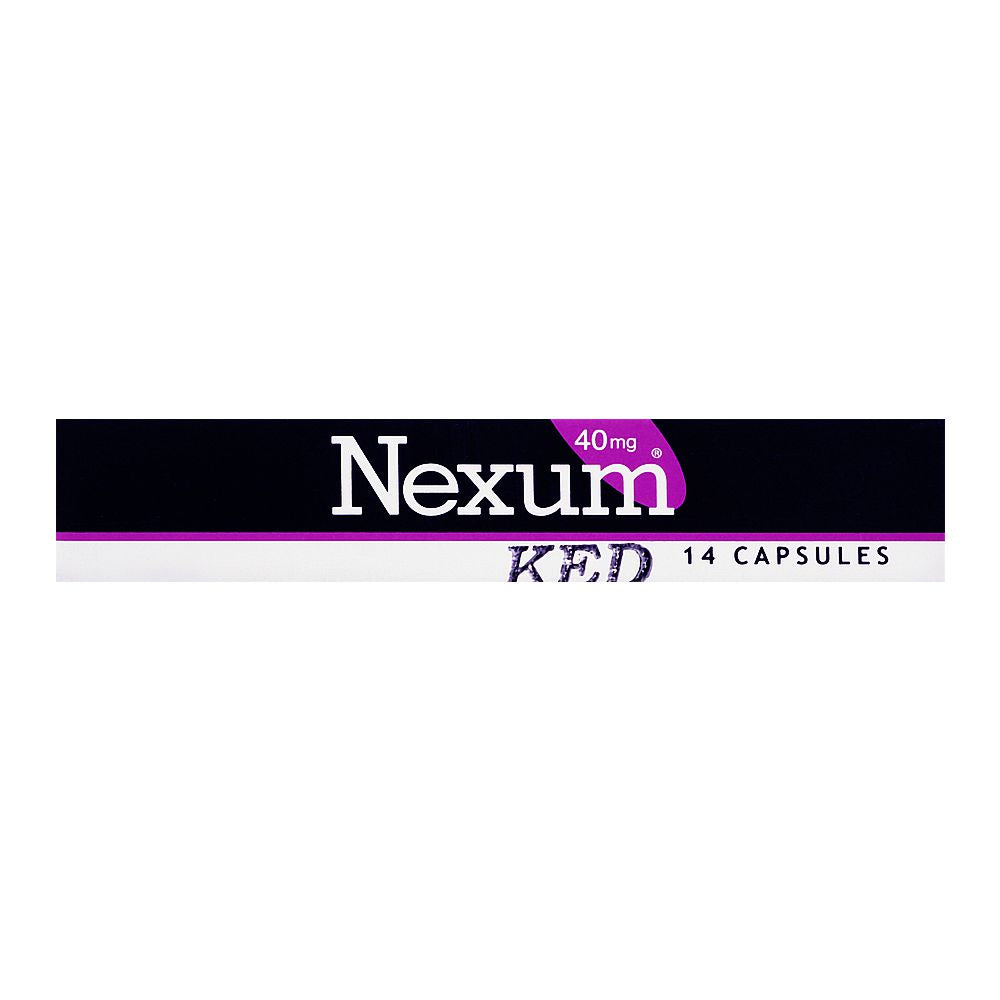 Getz Pharma Nexum Capsule, 40mg 1-Strip product image 3 - Mamasjan