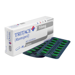 Tritace Tablet, 10mg, 28-Pack product image - Mamasjan