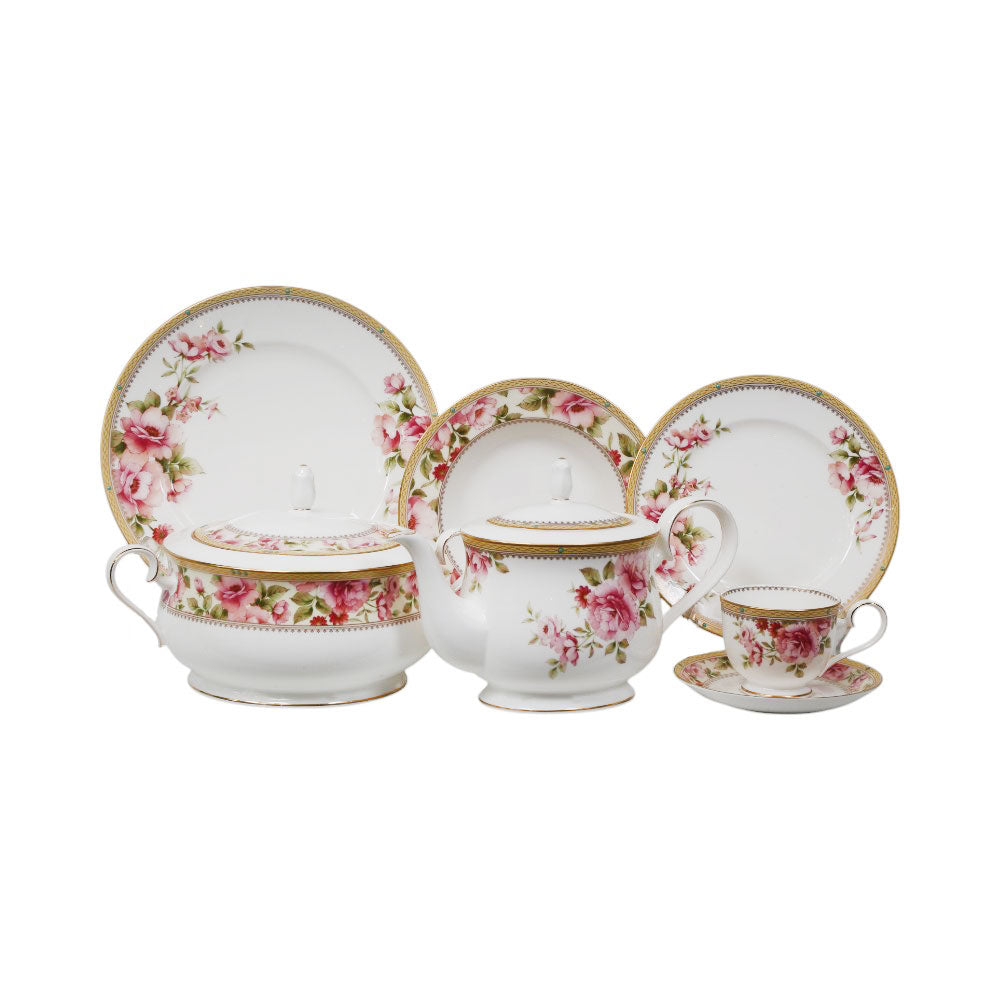 DINNER SET NORITAKE 98PC 4861 A+B Default Title - MamasJan Crockery