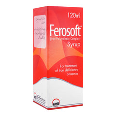 Hilton Pharma Ferosoft Syrup, For Treatment Of Iron Deficiency Anaemia, 120ml product image 2 - Mamasjan