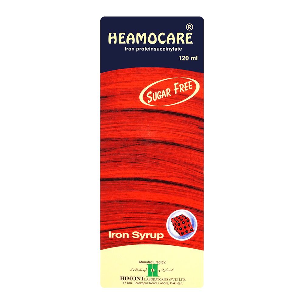 Himont Laboratories Heamocare Sugar Free Iron Syrup, 120ml product image 3 - Mamasjan