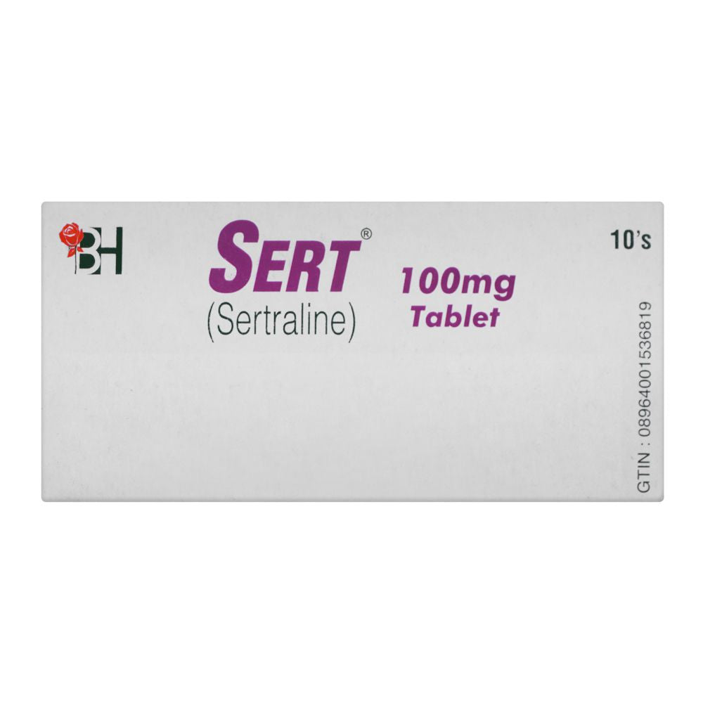 Barrett Hodgson Sert Tablet, 100mg, 10-Pack product image 2 - Mamasjan