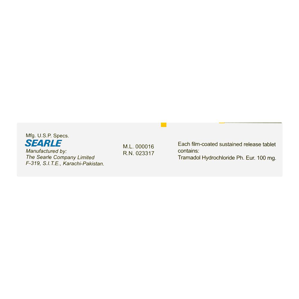 Searle Tramal SR Tablet, 10-Pack product image 3 - Mamasjan