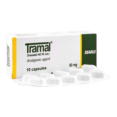 Searle Tramal Capsule, 50mg, 10-Pack product image - Mamasjan
