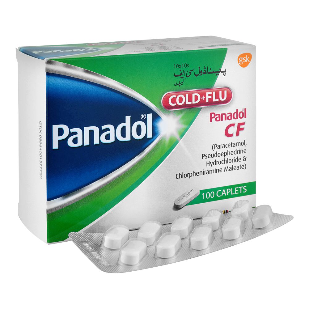 GSK Panadol-CF Tablet, 1-Strip product image - Mamasjan