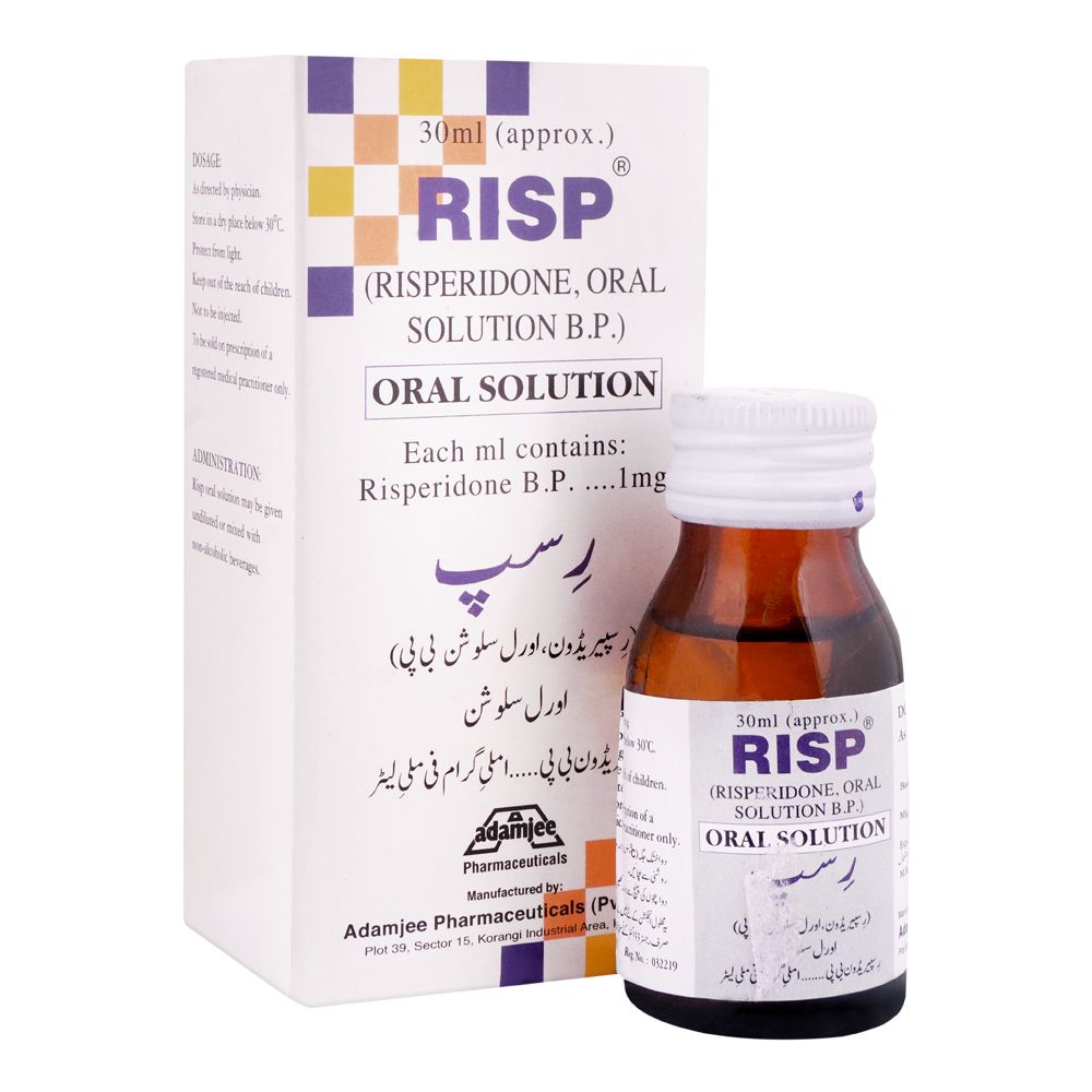 Adamjee Pharmaceuticals Risp Oral Solution, 30ml product image - Mamasjan