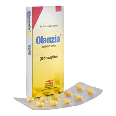 Werrick Pharmaceuticals Olanzia Tablet, 5mg, 10-Pack product image - Mamasjan