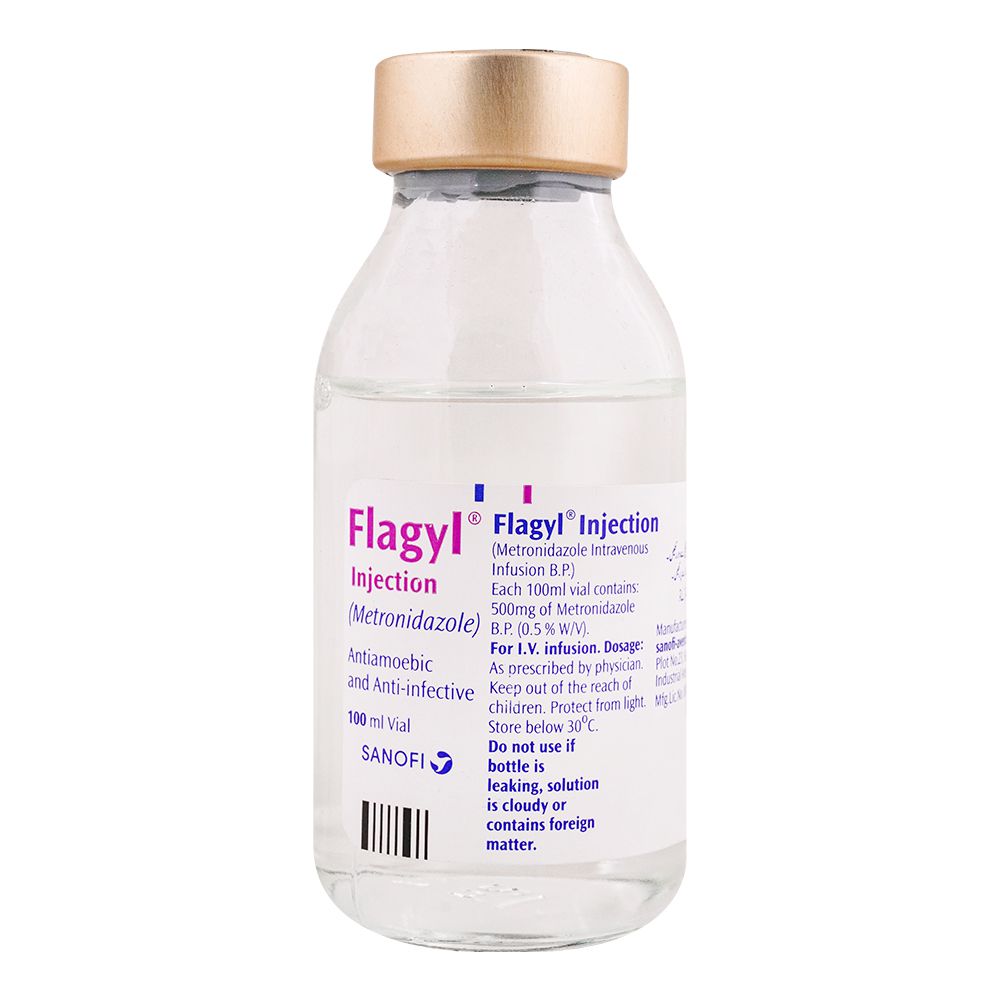 Flagyl Injection, 100ml Vial product image - Mamasjan
