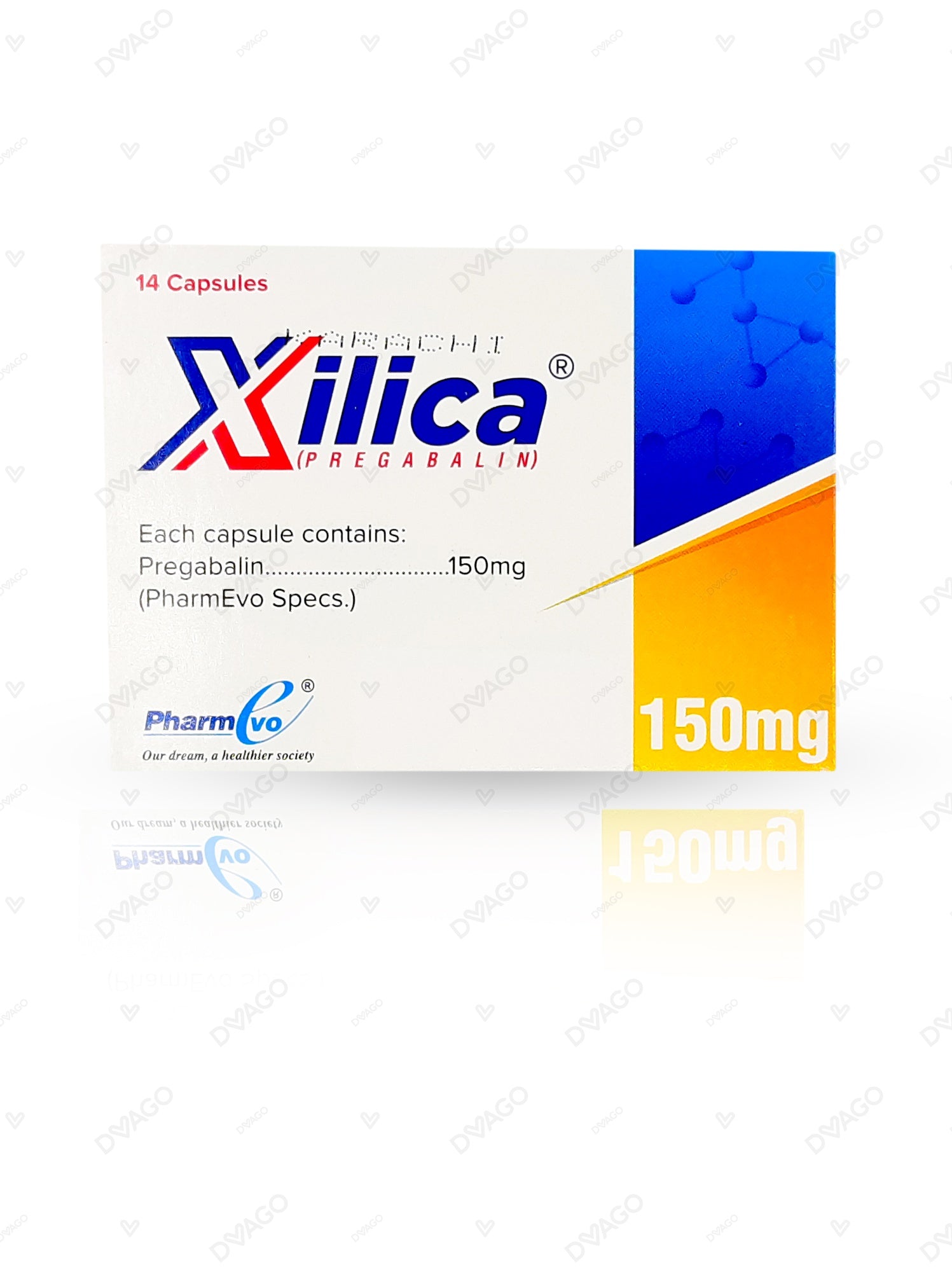 Xilica Capsules 150mg (1 Strip = 7 Capsules)