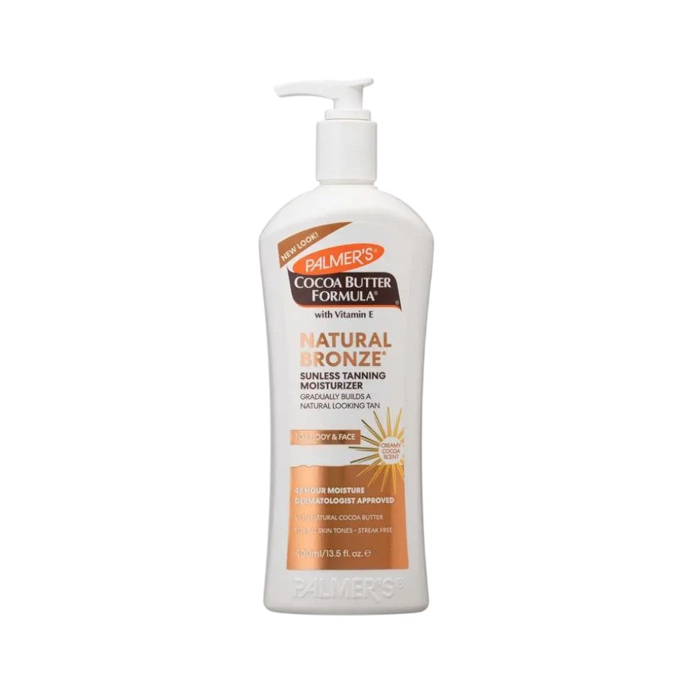 PALMERS BODY LOTION COCOA BUTTER NATURAL BRONZE 400 ML Default Title - MamasJan skincare