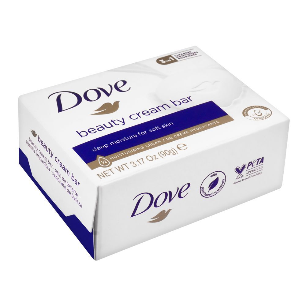 DOVE SOAP BEAUTY CREAM DEEP MOISTURE 3IN1 90 GM Default Title - MamasJan Grocery Nonfood