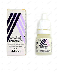 Betoptic-S Eye Drop 0.25% 5ml