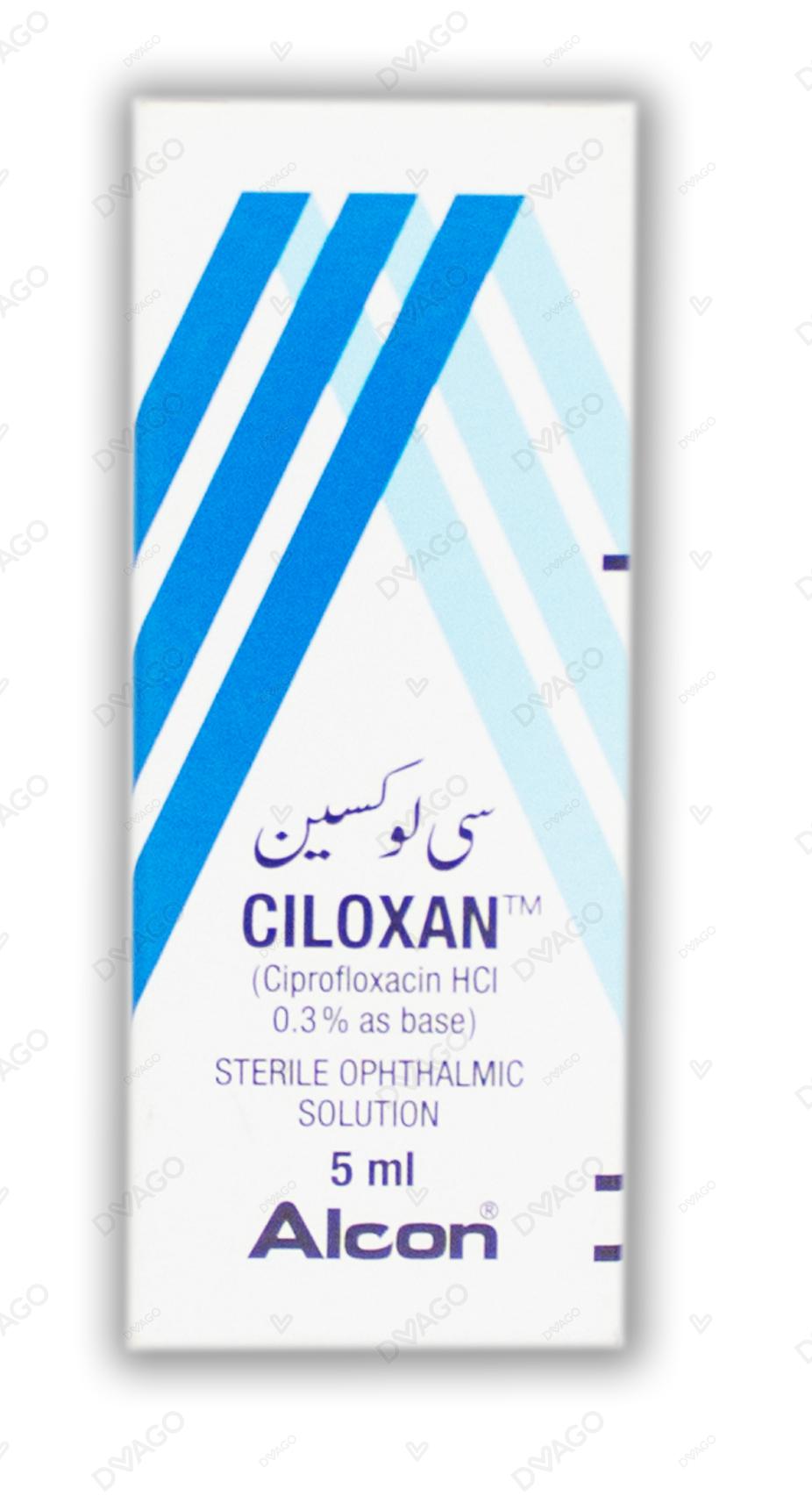 Ciloxan Eye Drops 0.3% 5ml