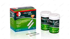 On Call Extra Blood Glucose Test Strips (Box = 50 Test Strips)