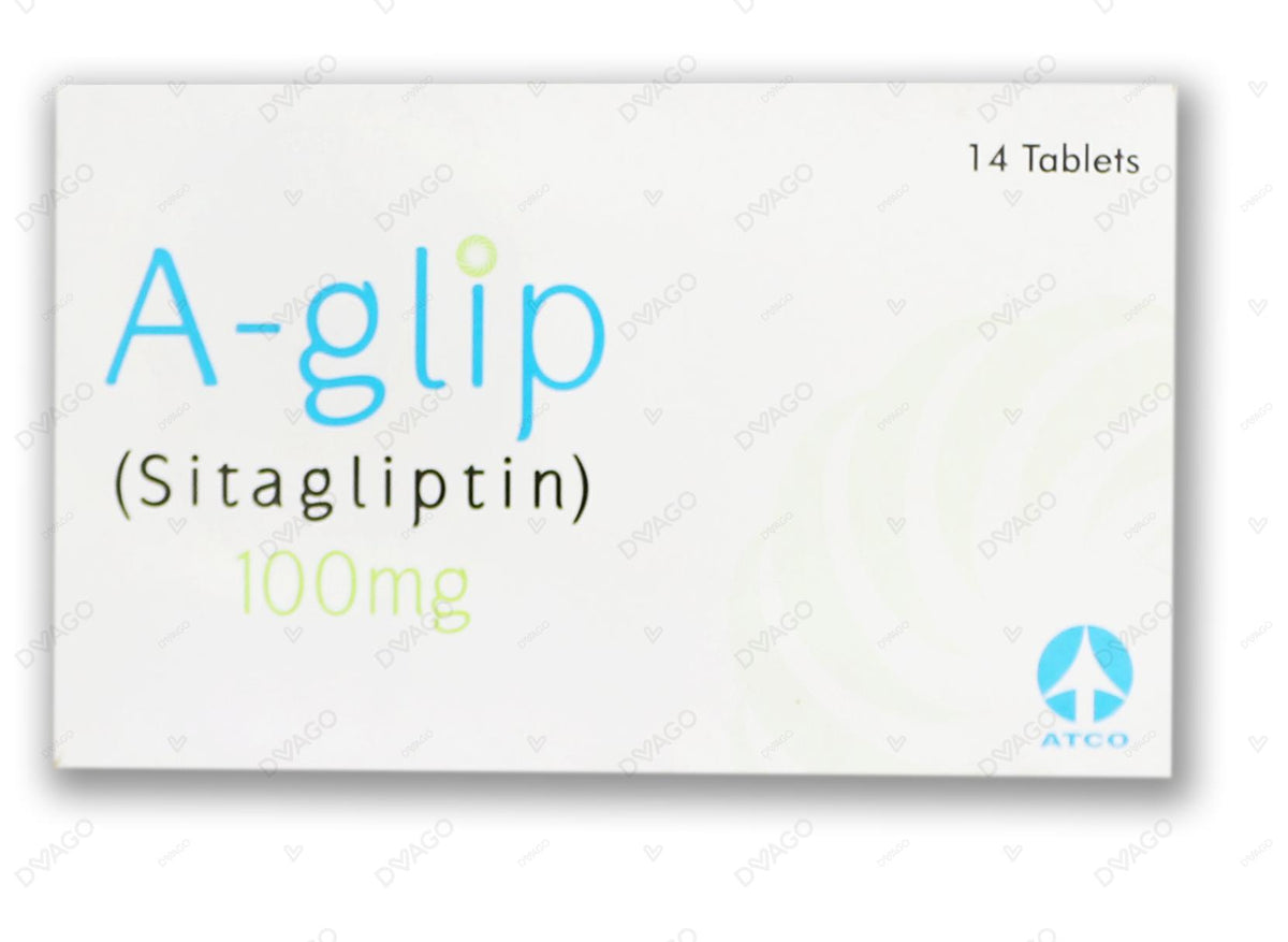 A-glip Tablets 100mg (1 Box = 14 Tablets)