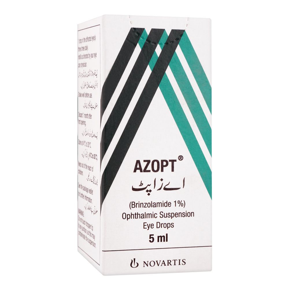 Novartis Pharmaceuticals Azopt Ophthalmic Solution Eye Drops, 5ml product image - Mamasjan