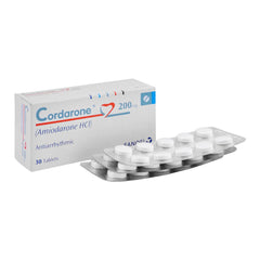 Cordarone Tablet, 200mg, 30-Pack product image - Mamasjan