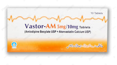 Vastor-Am Tablets 5mg/10mg (1 Box = 1 Strip)(1 Strip = 10 Tablets)