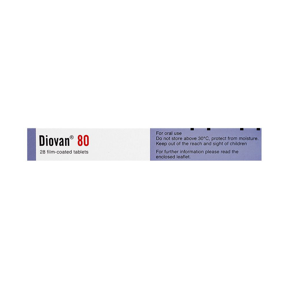 Novartis Pharmaceuticals Diovan Tablet, 80mg, 1-Strip product image 4 - Mamasjan