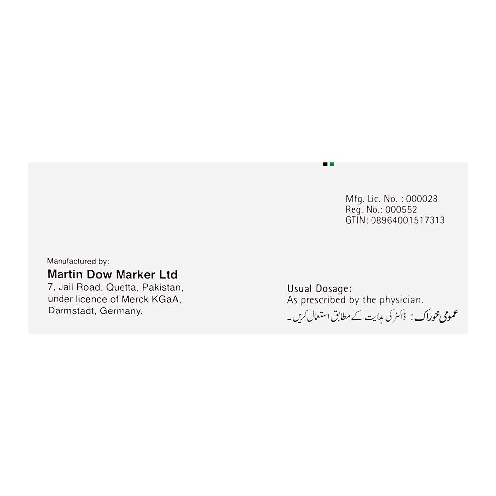 Martin Dow Glucophage Tablet, 500mg, 1-Strip product image 4 - Mamasjan