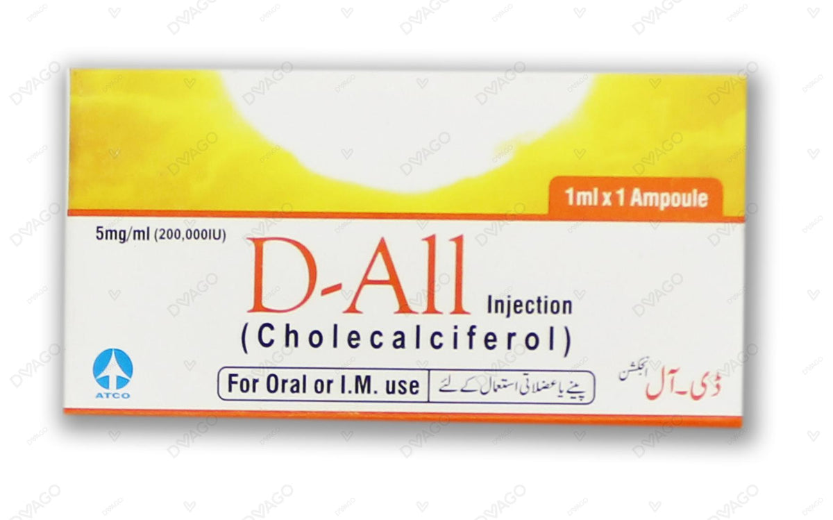 D-All Oral/Im 200,000Iu Injection 5mg/ml (1 Box = 1 Injection)