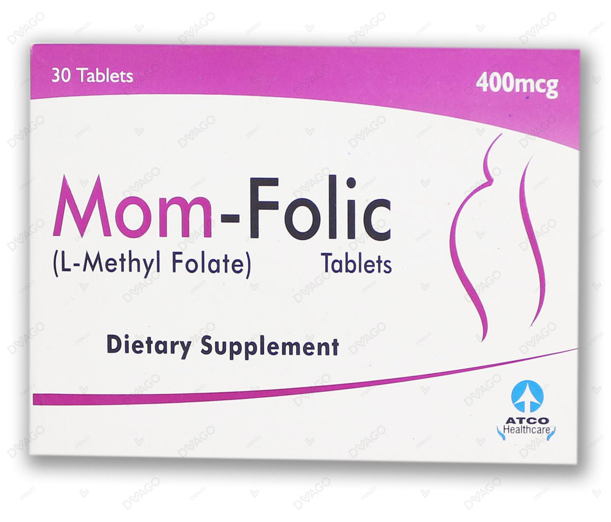 Mom Folic Tablets 400mcg  (1 Strip = 15 Tablets)