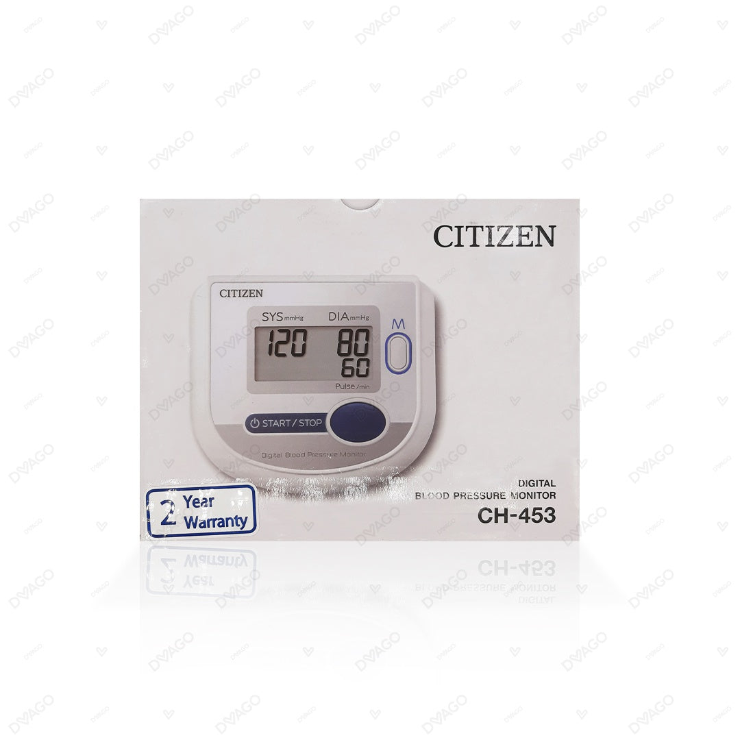 Citizen Digital Blood Pressure Monitors CH 453