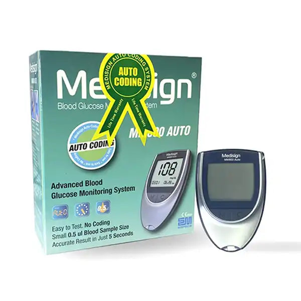 Medisign Advanced Blood Glucose Monitoring System - The Healthcare Shop Pakistan
