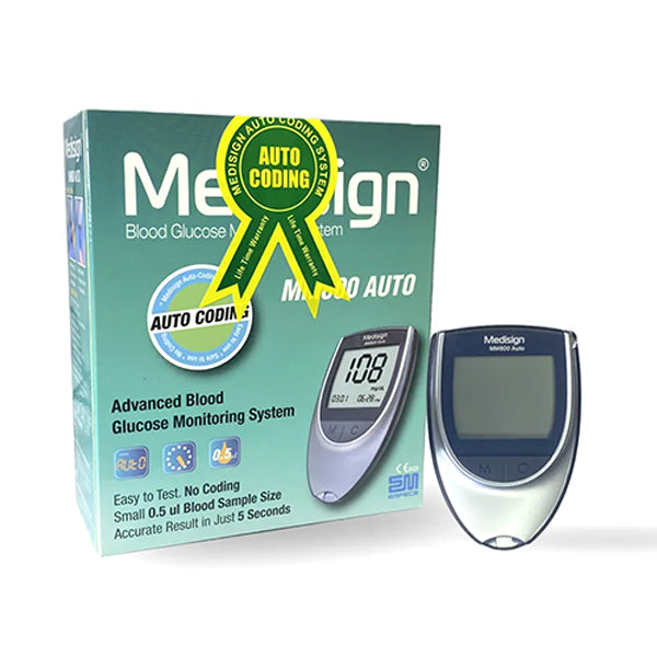 Medisign Advanced Blood Glucose Monitoring System MM800 Auto