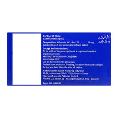 Xatral LP Tablet, 10mg, 30-Pack product image 2 - Mamasjan