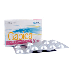 Getz Pharma Gabica Capsule, 50mg, 14-Pack product image 2 - Mamasjan
