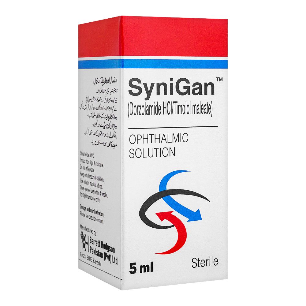 Barrett Hodgson SyniGan Eye Drops, 5ml product image - Mamasjan