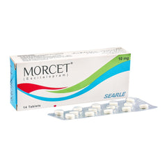 Searle Morcet Tablet, 10mg, 10-Pack product image - Mamasjan